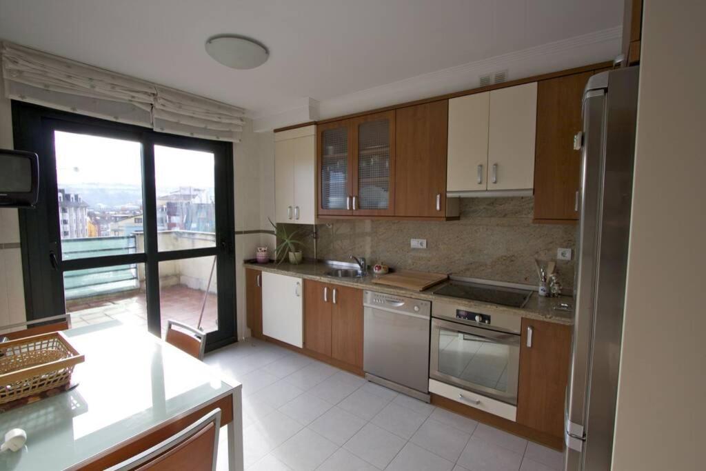 Appartamento Atico centro Oviedo 3hab+garaje+terraza+wifi Esterno foto